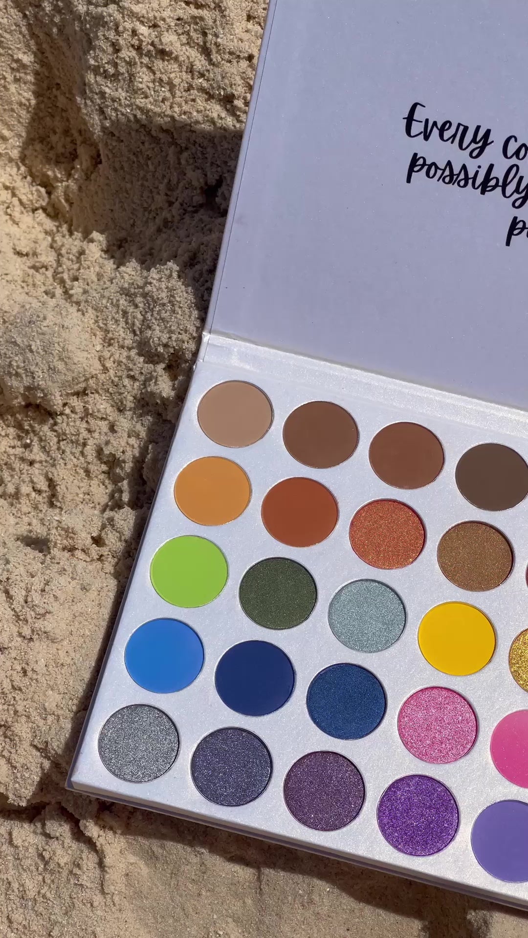 The Eyeshadow pallet